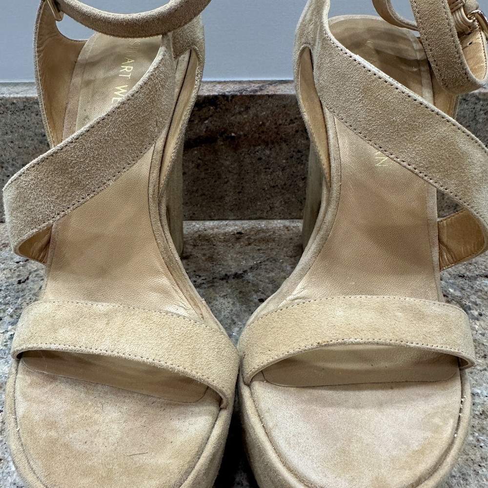 Stuart Weitzman Suede Heels